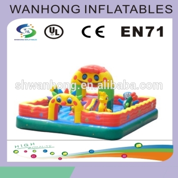 Customized inflatable fun city , inflatable mini combo jumper