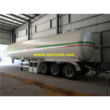 54m3 Tri-trục Propane Gas giao hàng Trailers