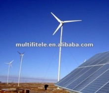 Wind and Utility Grid Hybrid Power System