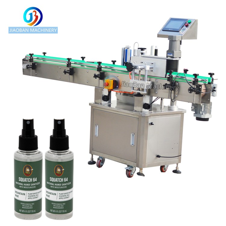 Automatic Medicine Syringe Ampoule Label Applicator Tube Labeling Machine for Paper Test Bottle Tube