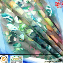 2014 fashion digital fabric printing burnout printing polyester knit fabrics for women