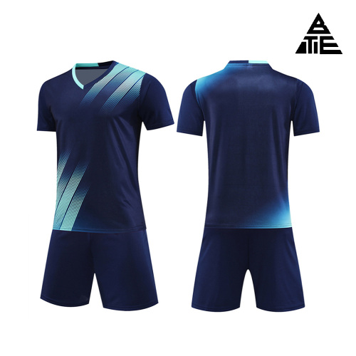 Conjunto de traje de entrenamiento de fútbol.