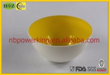 dual color double color large plastic mixing bowl set