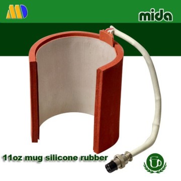 silicone rubber 11oz mug/ coffee mug/beer mug cup heater
