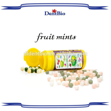 Xylitol mint candy popping candy