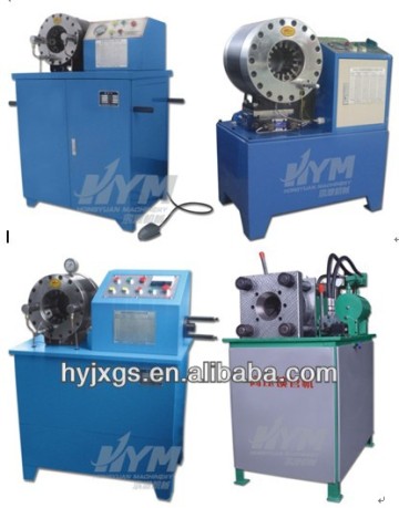 Industrial hose pressing machine / Large diameter hose swaging machine