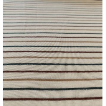 cotton single jersey stripe fabric