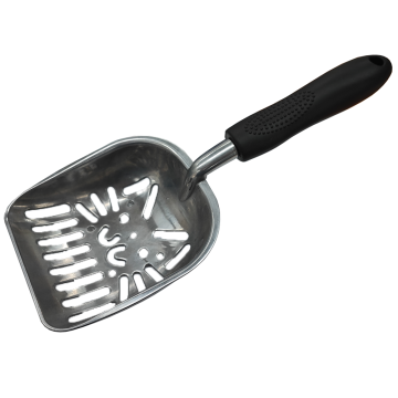 Cat Litter Scooper with Deep Shovel-Non Stick Plated Aluminum Scoops