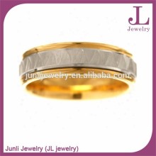 Fashion Spinner Ring Two Tone Plated Stainless Steel Fashion Ring For Children