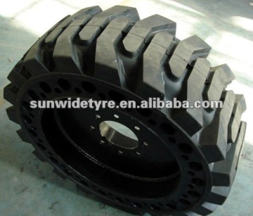 Solid Skidsteer Tire 10-16.5 12-16.5