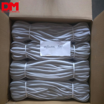 450cd No Elastic Fabric Reflective Piping for Garment