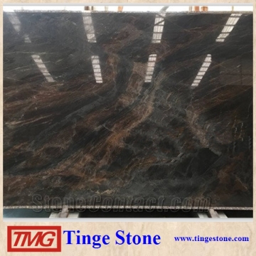 Iron red granite slabs Jatoba granite For Building Decoration