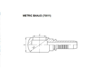 Metric Banjo Fittings 70011