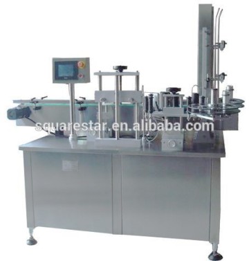 Automatic carton corner sealing/ corner labeling machine