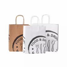 Small Paper Bags for Food Takeaway and Delivery Packaging