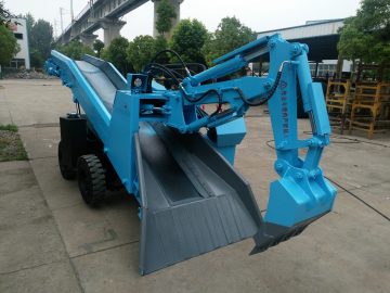 Wheel Belt Mucking Rock Loader