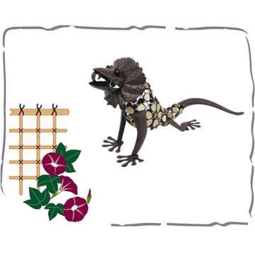 Artificial lizard metal craft