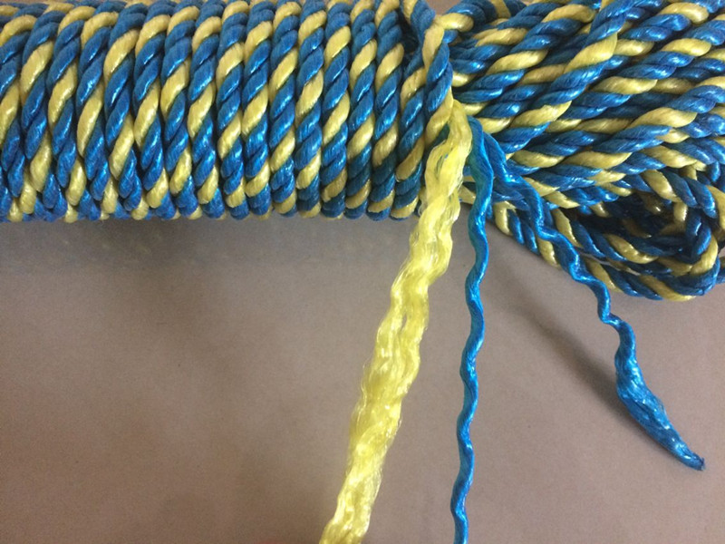 TELSTRA rope 50M 6mm Blue Yellow PP rope