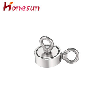 575LBS Pulling Force neodymium fishing magnet with Eyebolt