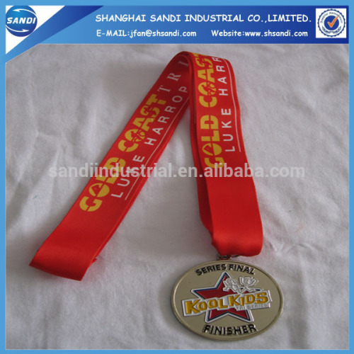 promotional souvenir custom medals for kids
