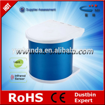 Cabinet revolve kitchen rubbish trash bin