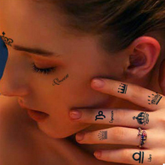 Personalized Water Transfer Temporary Sticker Temporary Tattoo