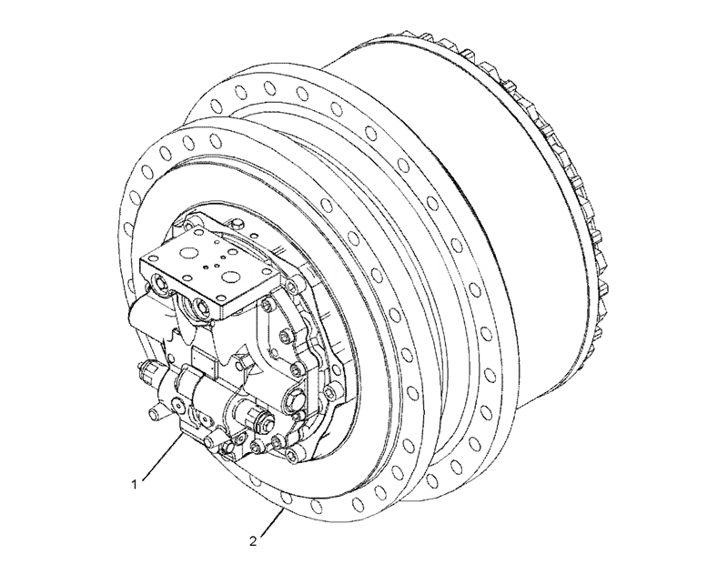 Excavator 385c Final Drive 199-4661 199-4652 199-4691