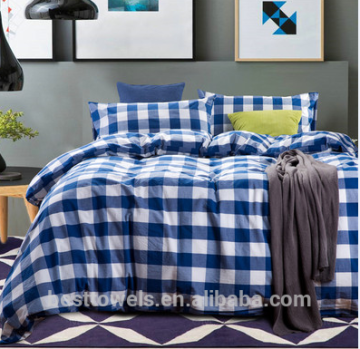 100%cotton flannel reactive print with washed bedding set