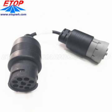 Truck Diagnostic J1939 to J1708 Adapter Cable