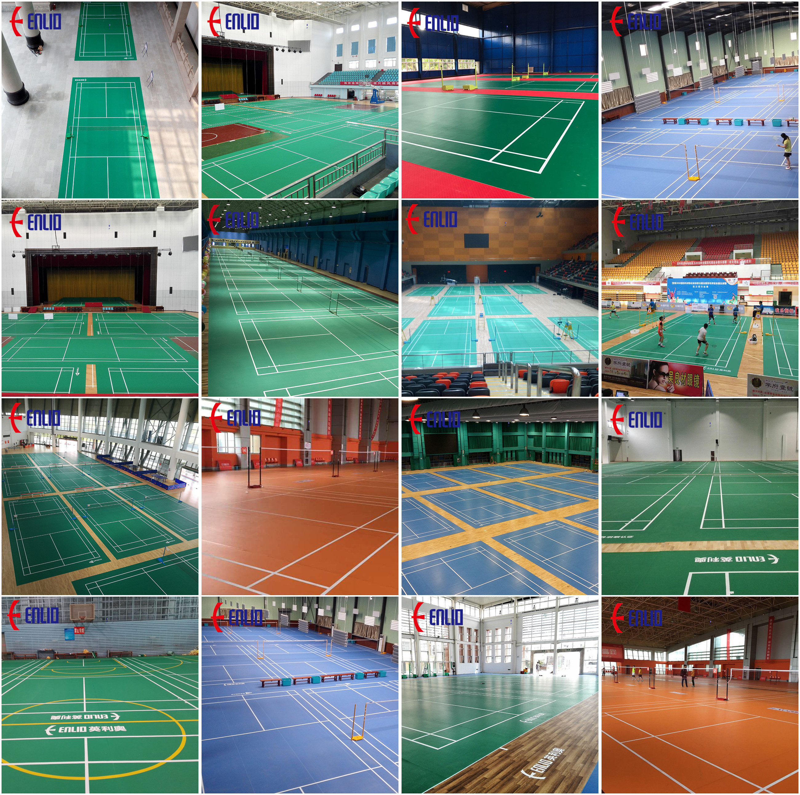 Badminton Court Mat