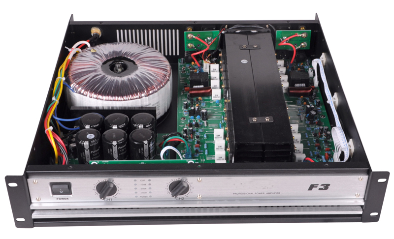 500W Two Channels Professional Audio Power Amplifier