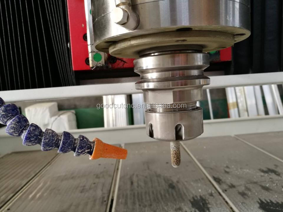 China popular 2 heads 1625 granite milling cutting machine cnc router for stone