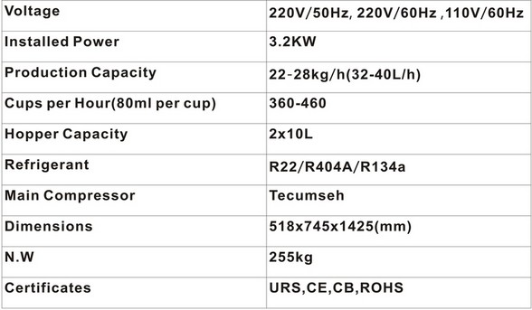 Soft Ice Cream Machine Maker (S-02)