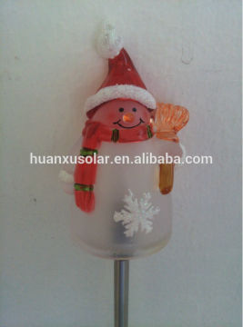 solar christmas decorative stick light