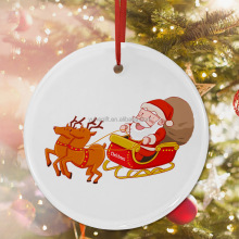 Customized Glass Crystal Christmas Ornaments & Pendants - 3 inch Glass Christmas Ornaments