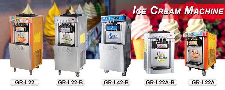 Second Hand Ice Cream Machine Tabletop Commercial Ice Cream Machine