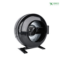 Heavy-Duty Black Cylindrical Ventilation Fan