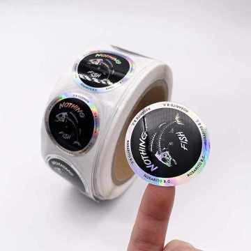 Laser printed UV resistance adhesive label