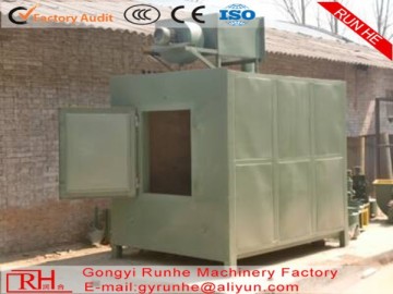 No smoking high capacity wood carbonization oven with CE certification