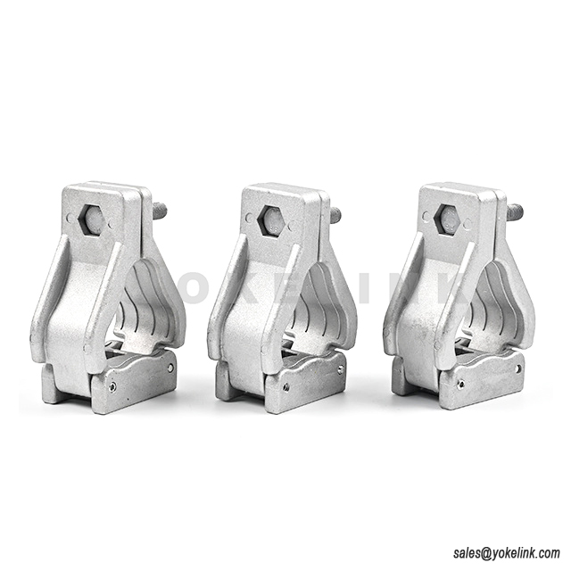 Szélerőmű antimágneses háromerű alumíniumötvözet kábelbilincs (3) Wind power anti-magnetic three-core aluminum alloy cable cleat (3)