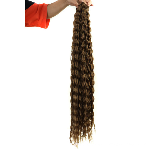 ZYR Synthetic Hair For Braids Crochet Deep Wave Deep Twist Braiding Hair Deep Wave Crochet Hair bulk Synthetic