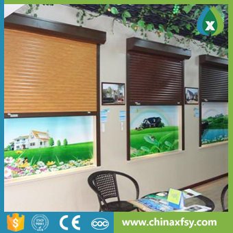 electric manual sunshade insulated roller shutter