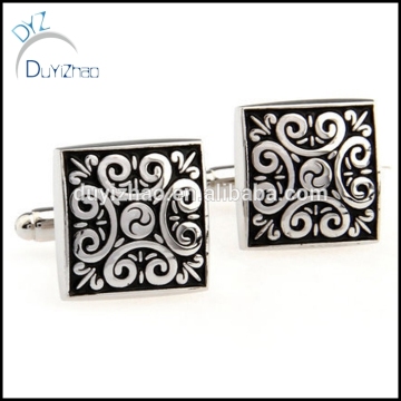 Designer Metal flower design Custom Cufflink