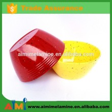 100% melamine solid color melamine salad bowl