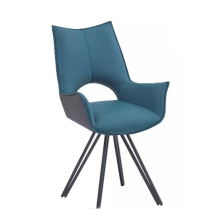 Nordic Simple Style Modern Leather Dining Chair for Restaurant