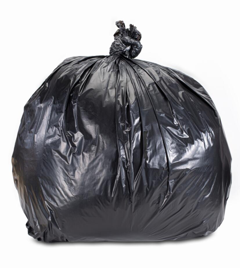 Poly Trash Bag in Black