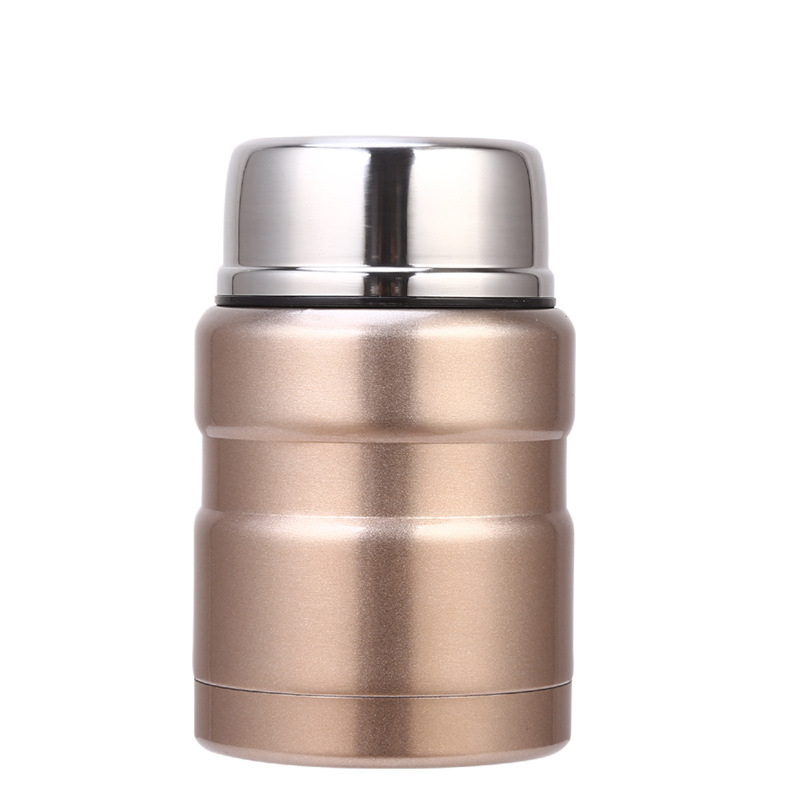 17oz Leak proof Double wall Vacuum Insulated Stainless steel Thermos 500mL Food Jar Flask