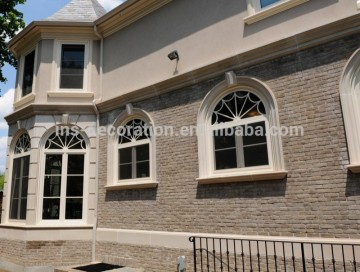 Stone building decorative material