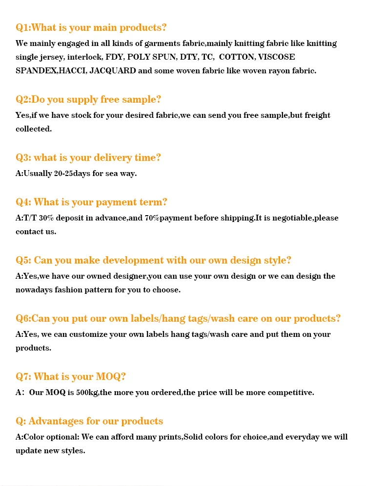 การปรับแต่งการถักผ้าเจอร์ซีย์สแปนเด็กซ์ T / R ย้อมธรรมดานุ่ม 40s สำหรับการแต่งกาย