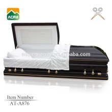 cheap price wooden material coffins and caskets solid wood